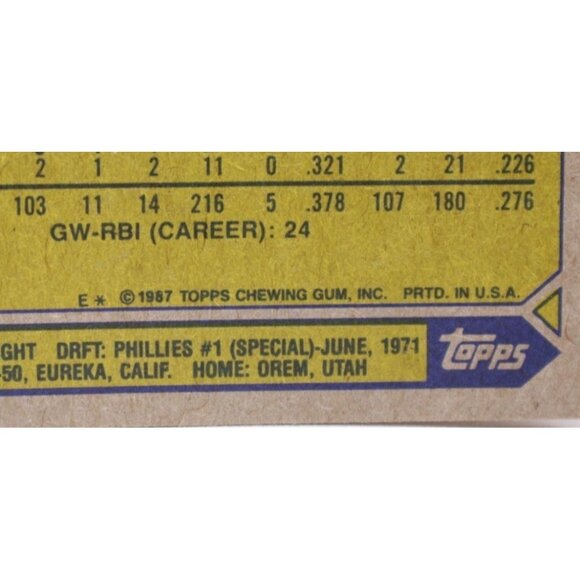 Baseball Trading Cards Topps 1985-7 Collectible Box Set Sport Team Not Counted - Picture 9 of 11